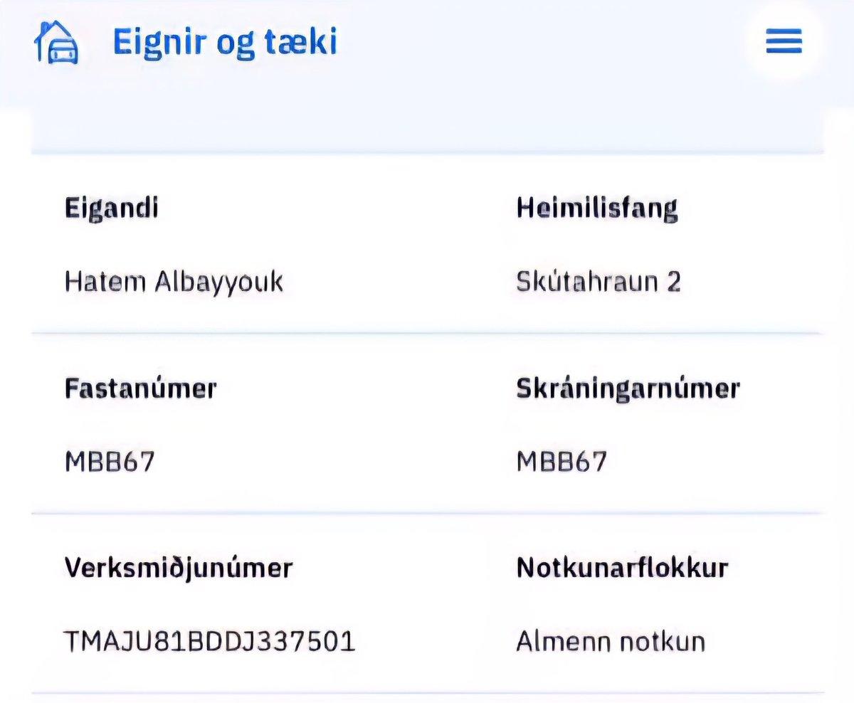iskolduhlekki's tweet photo. Jæja.
Kunnulegt eftirnafn hjá þessum sem var tekinn við að losa rusl. https://t.co/UdEpUWY0BY