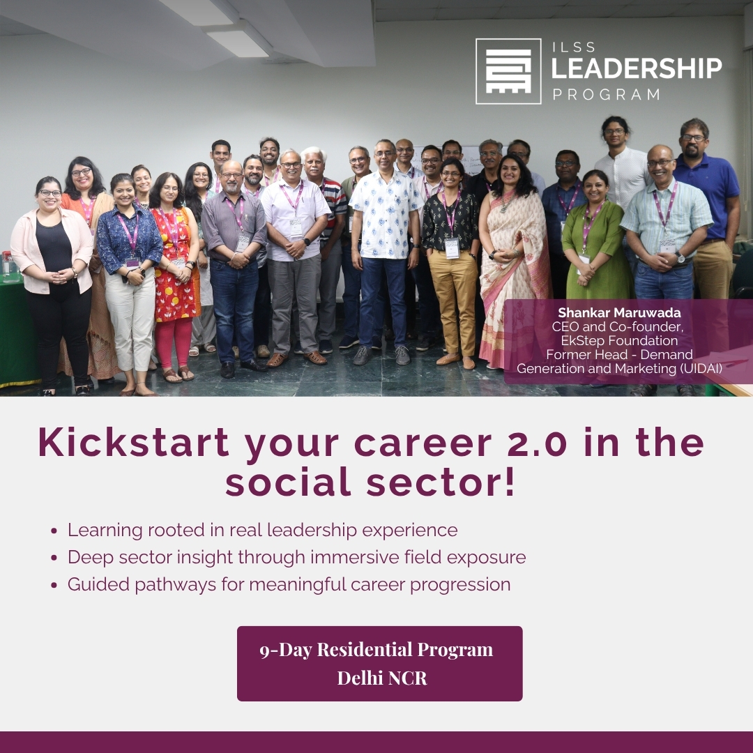 HBS_ILSS's tweet photo. The ILSS Leadership Program is an intensive program designed to inspire, empower and enable high-quality talent from diverse backgrounds to take up leadership roles in the development sector.