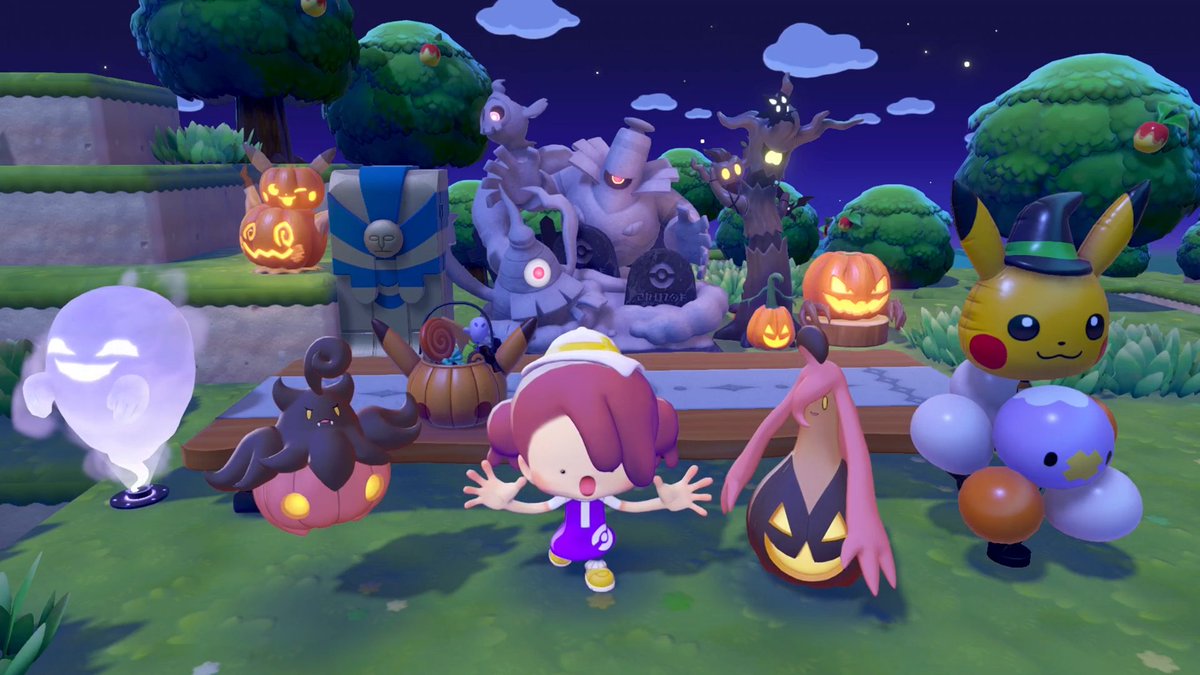 pokexperto's tweet photo. Nuevo evento de Pokémon Pokopia anunciado:

📆 17 de octubre a 1 de noviembre
➡️ Pumpkaboo y Gourgeist llegan al juego
➡️ Nuevos hábitats y decoración de Halloween 🎃 
➡️ Consigue Caramelos para obtener la decoración https://t.co/RpdyeTZlHB
