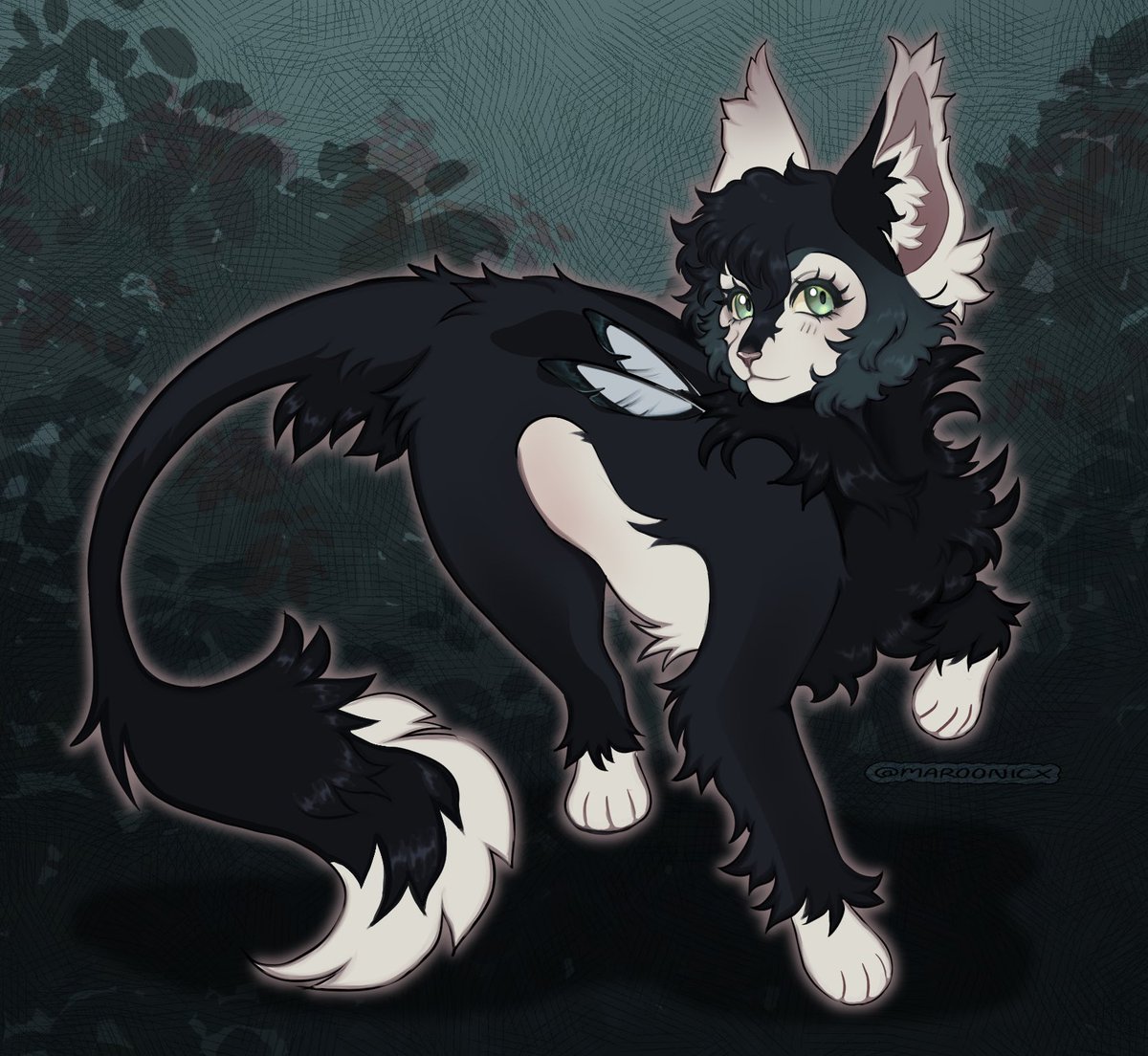Maroonicx's tweet photo. Commission for moffmallow!! neeeed more warrior cat ocs to draw ♪ ☆ 
#warriorcats #commission #furry #artmoots #art https://t.co/pCxNuLbbhs