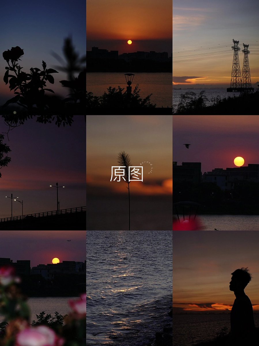 DiedreViste's tweet photo. 今天和异地的他共看了同一场落日，云是橘子味的，风里藏着没说出口的想念～， https://t.co/vai6XTCz0B