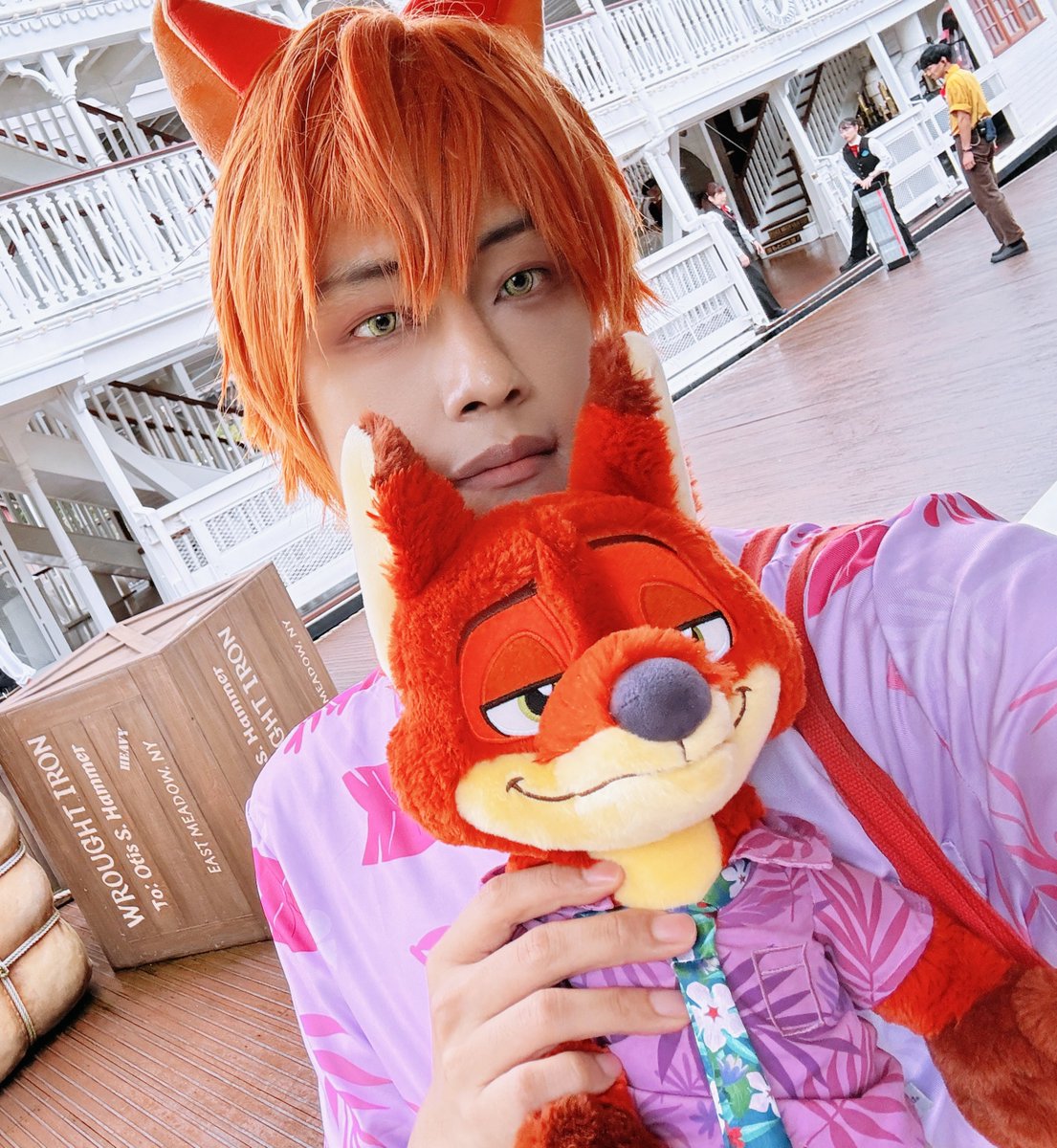 joon_9957's tweet photo. ⚠️ ズートピア| cosplay

仮装前半最終日ということで、ニックでニックと一緒にランドをお散歩してます🦊

#Dハロ仮装2026 https://t.co/h2hrZyd1ql