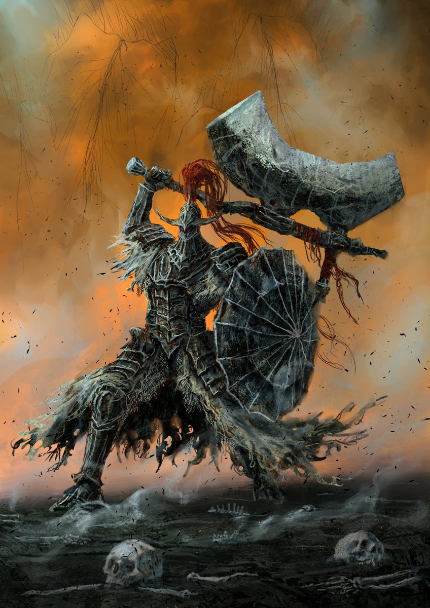 gaelya_art's tweet photo. Dragon Slayer Armor https://t.co/pBbMas226q