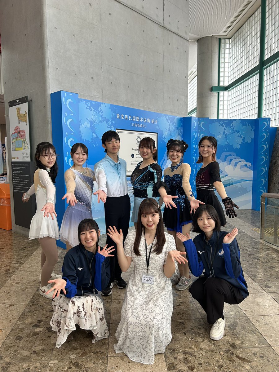 figureskateynu's tweet photo. 9月27日、田中貴金属アイスアリーナにて「第1回辰巳セントラルスポーツフィギュアスケートデビューカップ」が開催され、弊部からは1年未満1分演技クラスに6名が出場いたしました！
ぜひインスタグラムの動画もご覧ください⛸️
https://t.co/Px6E2PYJrO https://t.co/dwIAUoKs6U