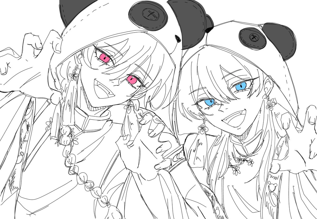 xo7oc's tweet photo. いーあるふぁんくらぶのキキララ🩷🩵
かわいいからずっと描いてみたかった！
でもあんまり似てない、、🥲ｽﾐﾏｾﾝ
 #絵レシク #ファンアート #ElementSicks https://t.co/uMAgBOtokE