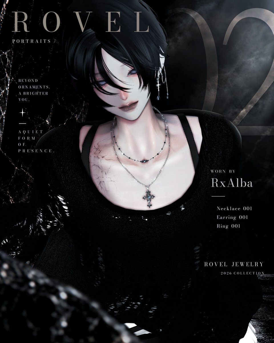Rovel_Booth's tweet photo. Rovel Jewelry collection 『SILLAGE』

A quieter kind of presence.

主張しすぎない。
それでも、確かに目に残る。
Model｜RxAlbe
X｜@RxAlba55

Sillage — by Rovel.
RELEASE OFFER
10/3 23:59まで

#Rovel https://t.co/THnZGky92G