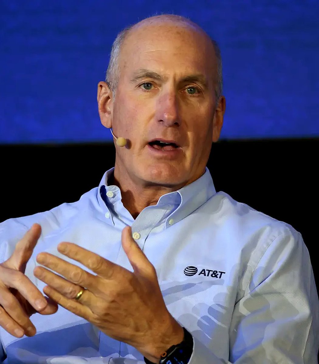 Kalshi's tweet photo. JUST IN: AT&amp;T CEO says Elon Musk's SpaceX telecom plan is "not a viable strategy" because fiber "is still faster" https://t.co/shaDz5Sg2n