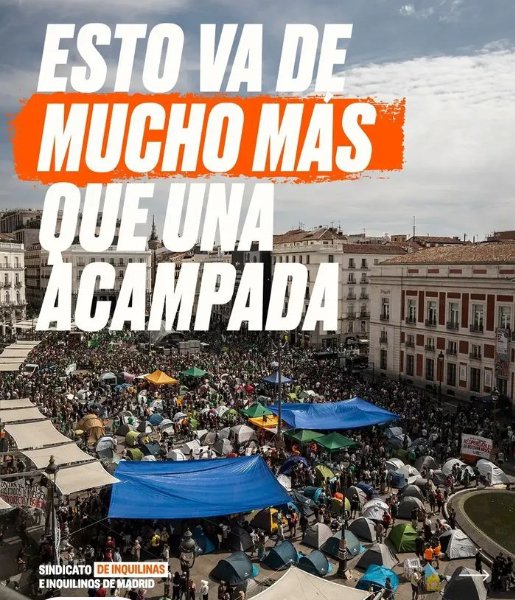matsmadrid's tweet photo. Sindicato de Inquilinas/os. Esto va de mucho más que una acampada.

https://t.co/fP1EiwXuSK https://t.co/fZuQJpJh9a