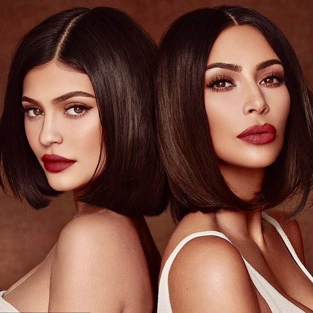 KdaONE's tweet photo. Kim x Kylie for KKW Beauty https://t.co/fsEU7dcvtS
