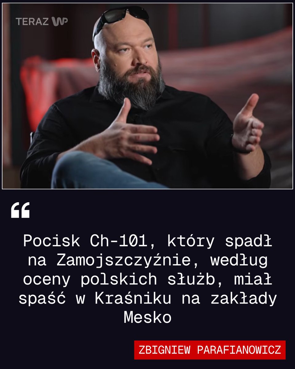TERAZWP's tweet photo. - To jest właśnie pytanie: czy to była awaria, czy celowy komunikat, że ta ręka rosyjskich sił rakietowych sięga zakładów. „Wiemy, gdzie produkujecie, widzimy was, możemy tam dotrzeć” – mówi Zbigniew Parafianowicz.

Cała rozmowa: https://t.co/ZJwqJ1jD3C https://t.co/a8WUpQZDLt