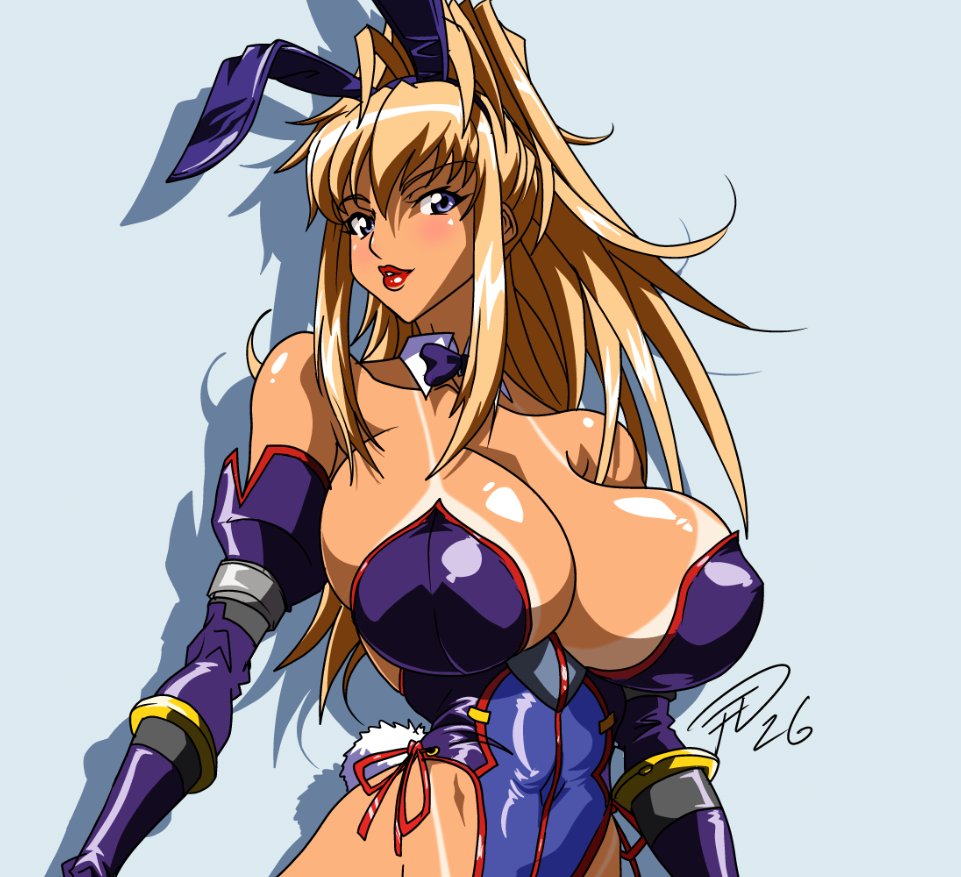Armaron1's tweet photo. Annnnnd done.  Bunny Mizuki ready to go! What else is on tv? #gravion #mizukitachibana @G1_BARI https://t.co/MDdHD1V4Dw