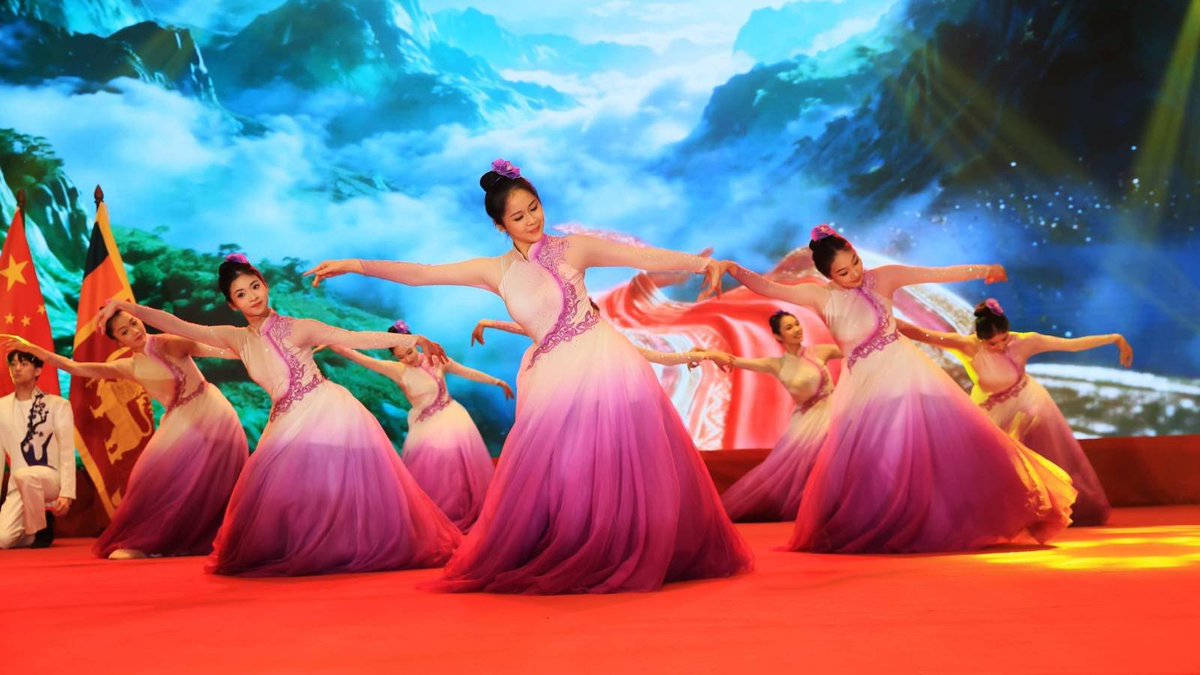 UPGammanpila's tweet photo. Honored to celebrate the 77th Anniv. of the PRC in Colombo. SL &amp; China share deep ties. We deeply appreciate China’s steadfast support at the UNHRC &amp; during our crises. On behalf of the PHU, I extended warmest wishes to Amb Wei Huaxiang &amp; the Chinese people. 🇱🇰🇨🇳 https://t.co/bDEbAZiGk1