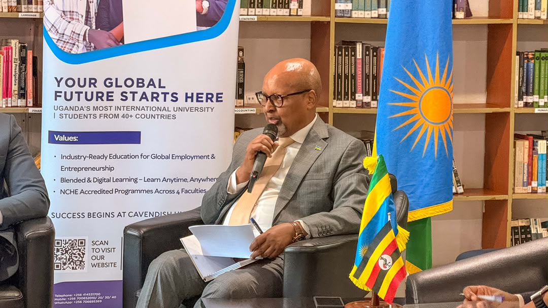 CavendishUg's tweet photo. Yesterday, Cavendish University Uganda, in partnership with Inside Diplomacy and the Rwanda High Commission Uganda, hosted a timely dialogue on Rwanda’s post-1994 journey of nation building, political renewal and socio-economic development.

The conversation explored Rwanda’s transformation and its broader lessons for Africa.
@diplomatical05 

#CavendishUniversityUganda #Rwanda #InsideDiplomacy