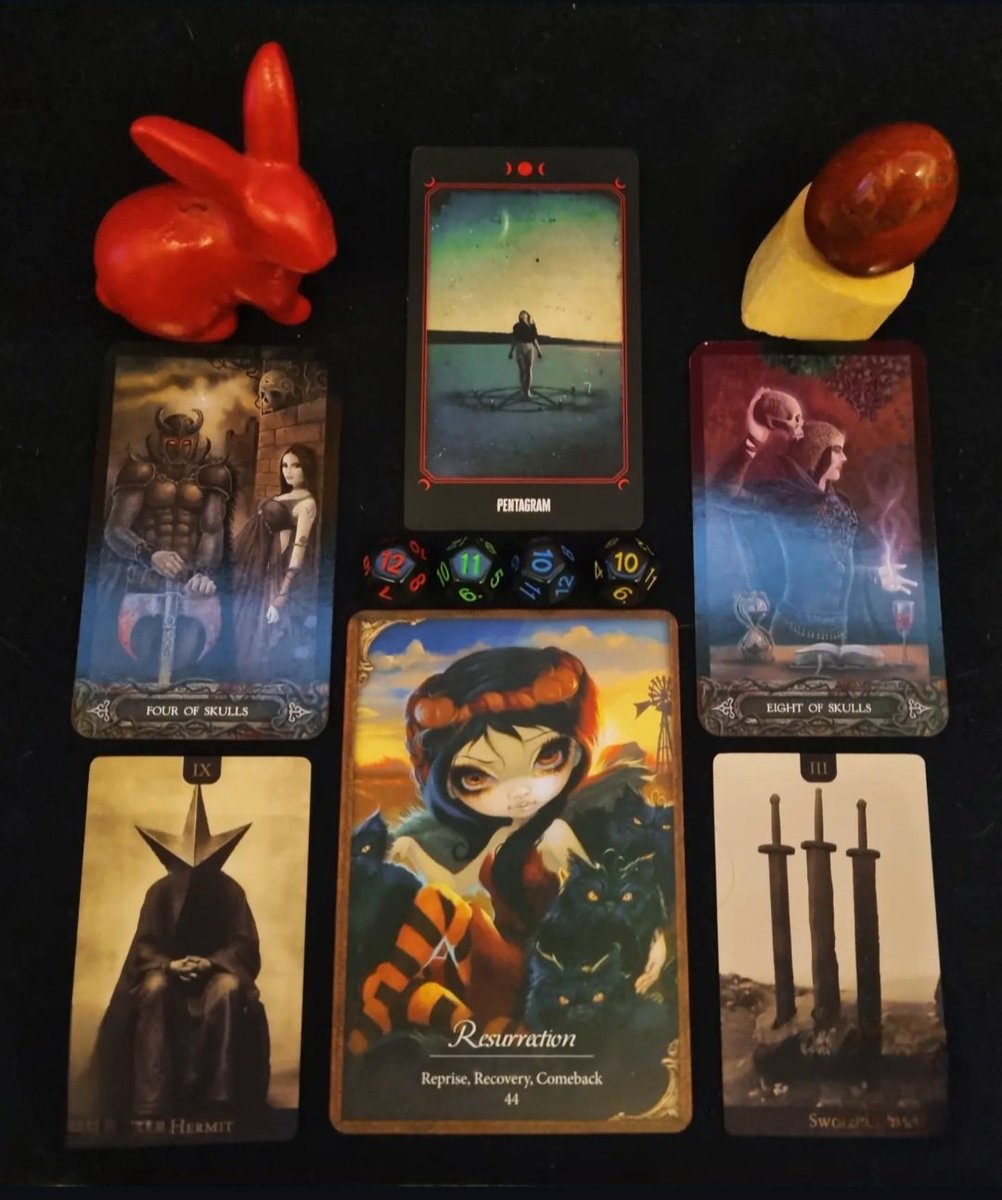 WOracles's tweet photo. There is knowledge within you that desires to come to the surface so you are guided to spend dome quality time in isolation to look deeper into this
#highpriestess #tarotcreator #oraclecreator #occultist https://t.co/Lgy66PLqcC