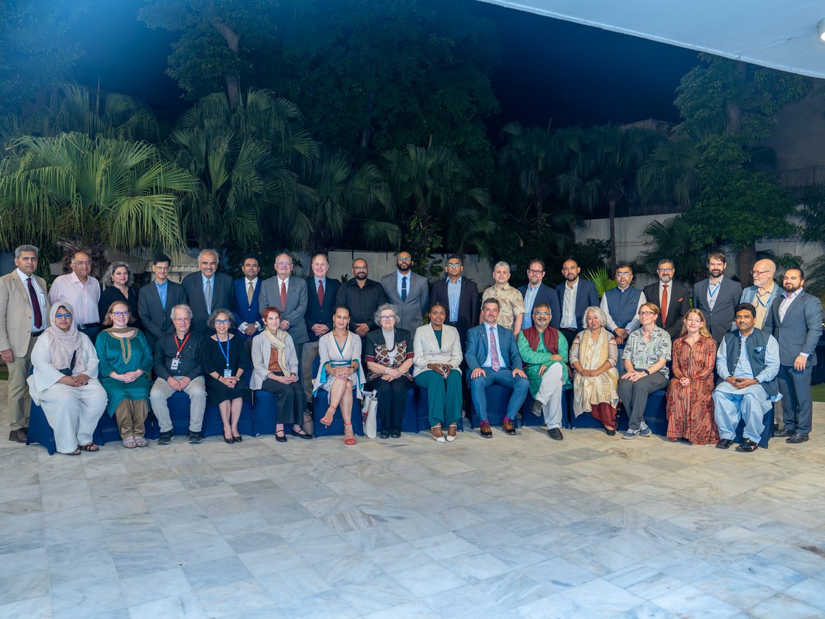 USCGLahore's tweet photo. The gathering brought American and Pakistani scholars together to exchange ideas, explore shared research interests, and build connections that can lead to lasting collaboration – from joint research and publications to institutional partnerships and student exchanges.

As the United States celebrates 250 years of independence, we recognize the enduring role universities, scholarship, and the exchange of ideas in American innovation and progress. Connecting American scholars with Pakistani academic partners builds relationships that extend beyond a single conference. 🇺🇸🇵🇰 #USAinPakistan #Freedom250