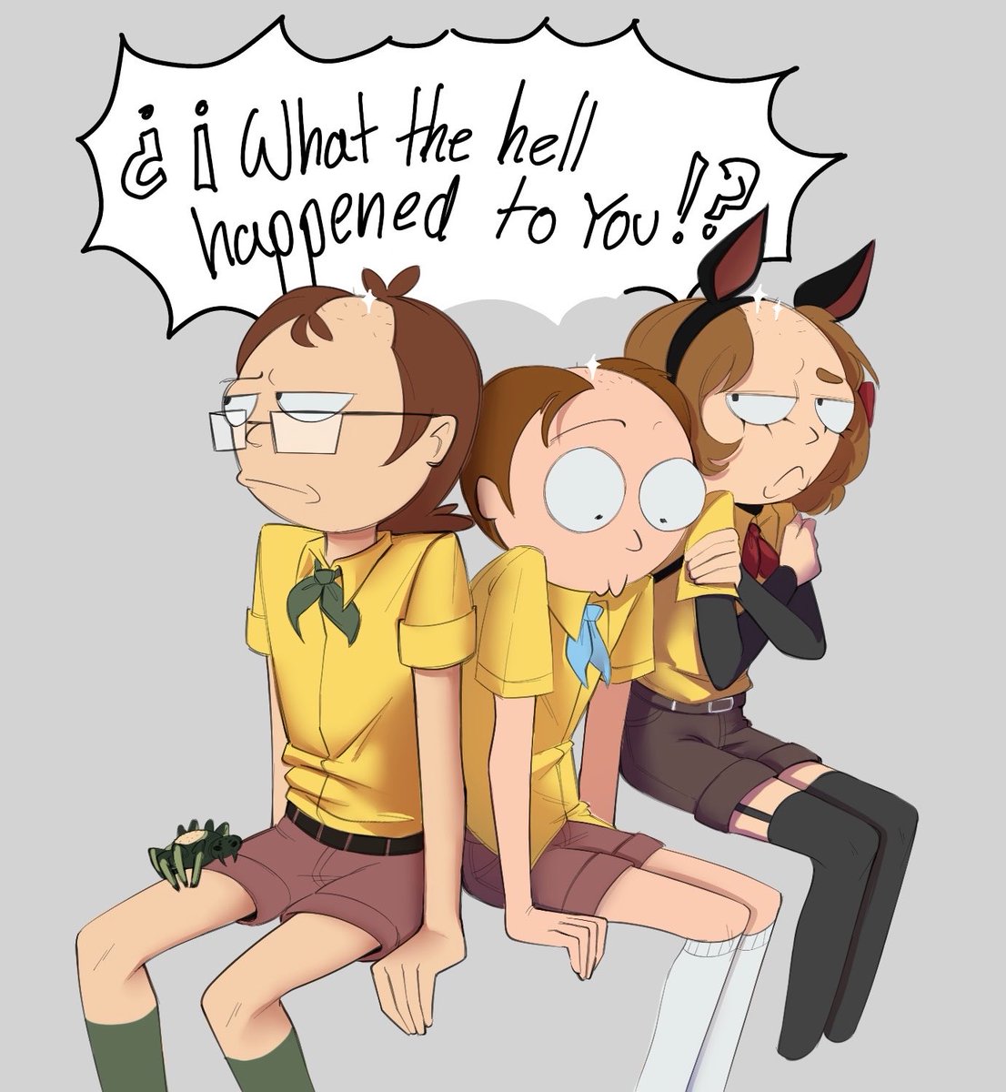 lemoneye00's tweet photo. I had to… #mortysummercamp 
(@Lolidreaming @rickmortypilled) https://t.co/agcgU0OTtM