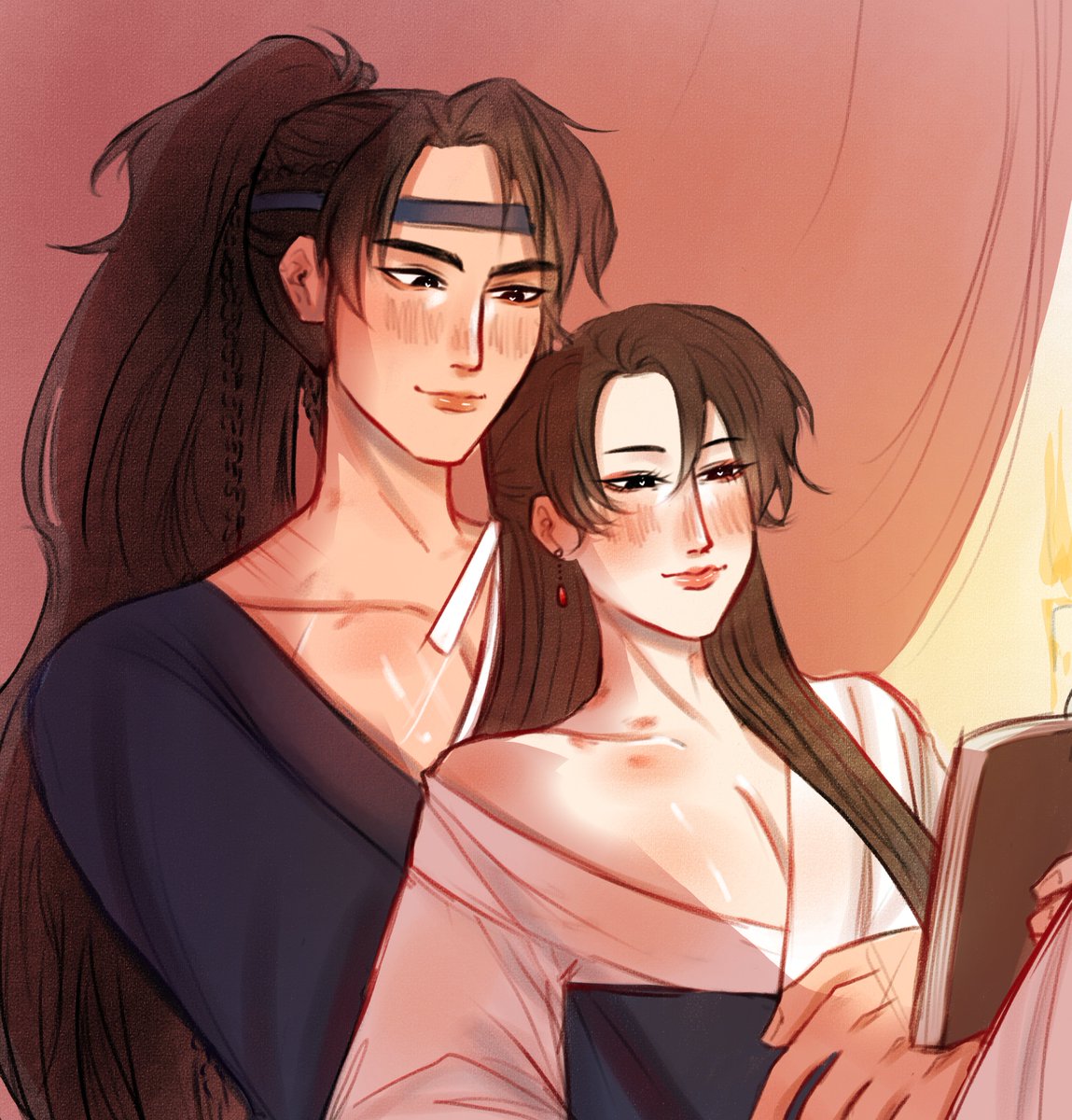 NeutralArtist's tweet photo. Thinking about QJJ again so I doodled cezhou 

Reposting this because I read for like 5 hrs and then wanted to edit ce'an and lanzhou a bit 
#qjj #cezhou https://t.co/pMvWfFEqTp