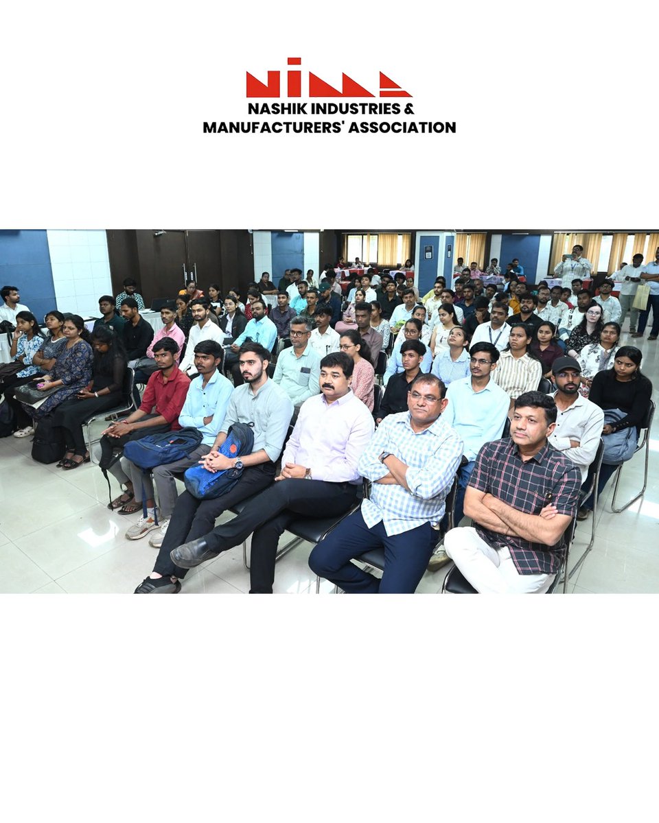 NIMANashik's tweet photo. 🎉 JOB FAIR @ NIMA – A GRAND SUCCESS!
300+ students & candidates participated, with several receiving appointment letters on the spot.
A meaningful step towards youth empowerment & strengthening Nashik’s industry with skilled talent. 🇮🇳
#NIMA #MakeInNashik #BusinessGrowth https://t.co/euNOUqEbN4