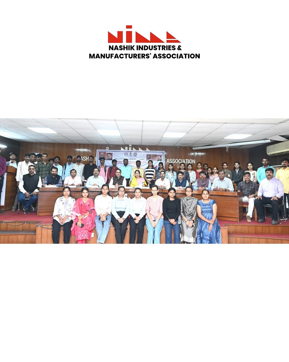 NIMANashik's tweet photo. 🎉 JOB FAIR @ NIMA – A GRAND SUCCESS!
300+ students & candidates participated, with several receiving appointment letters on the spot.
A meaningful step towards youth empowerment & strengthening Nashik’s industry with skilled talent. 🇮🇳
#NIMA #MakeInNashik #BusinessGrowth https://t.co/euNOUqEbN4