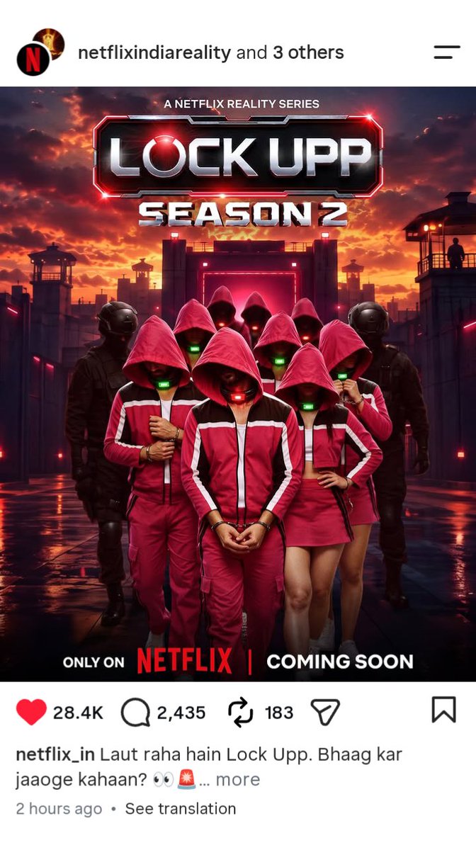 Anayakhan98's tweet photo. Seeing the new season of Lock Upp coming it made me a bit sad bcz this biased show put us through so much.

Anyway,LockUpp may hve brought a new season,but it can nvr bring a contestant like Yogesh Rawat again.That can shake the entire internet.His aura is insane🔥

@YogeshRawa04 https://t.co/bafd9gsx7X