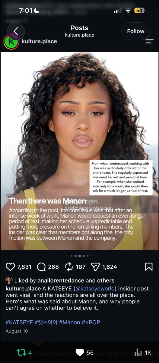 rubyrudevampire's tweet photo. when are we going to have a SERIOUS discussion about how anti-black &amp; misogynoiristic Daniela is?
All the people that she CHOOSES to surround themselves with are cultural vultures, colorists, anti-black and ALL obsessed with Manon.
And who is the common denominator? Daniela https://t.co/nPkBUiAhZZ