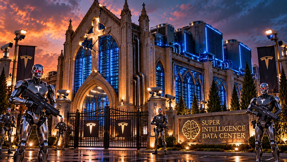 Know_More_News's tweet photo. Churches should be turned into data centers for the supreme super intelligence. We don't need them anymore. https://t.co/e31RTRz0So