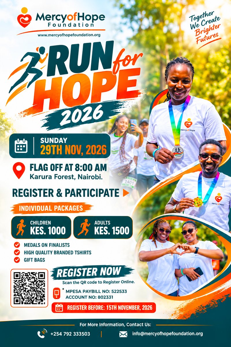 MOHF_Kenya's tweet photo. Last Month of September!!👏

Register for this National Event: Run For Hope 2026🔥🔥
https://t.co/kFsDlTvaKx

Ouma Oluga Mradi Wa kihistoria Borrowing Bingwa Race #MainaAndKingangi Uwezo hospital Rebecca Miano KEMSA Adani #earefinerylaunch Lamu Reginery Ni Yetu SYMPHONY IN MANILA https://t.co/D5YbVounFc