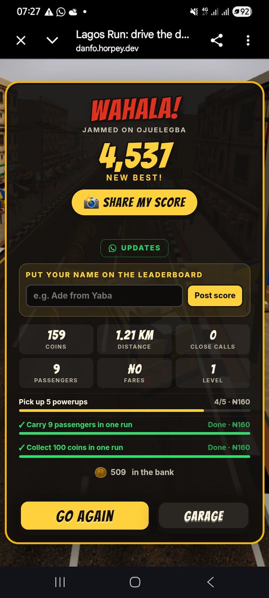 iamreadone95's tweet photo. @eureka_seamless Make I settle down con play am later https://t.co/OxlYugVB91