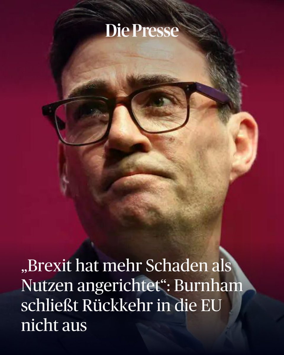 DiePressecom's tweet photo. Man müsse ohne Scheuklappen prüfen, wie es weitergehe, sagt der britische Premierminister Andy Burnham. 👉 https://t.co/Z7gQWWubK7 https://t.co/ckms97Dr1L