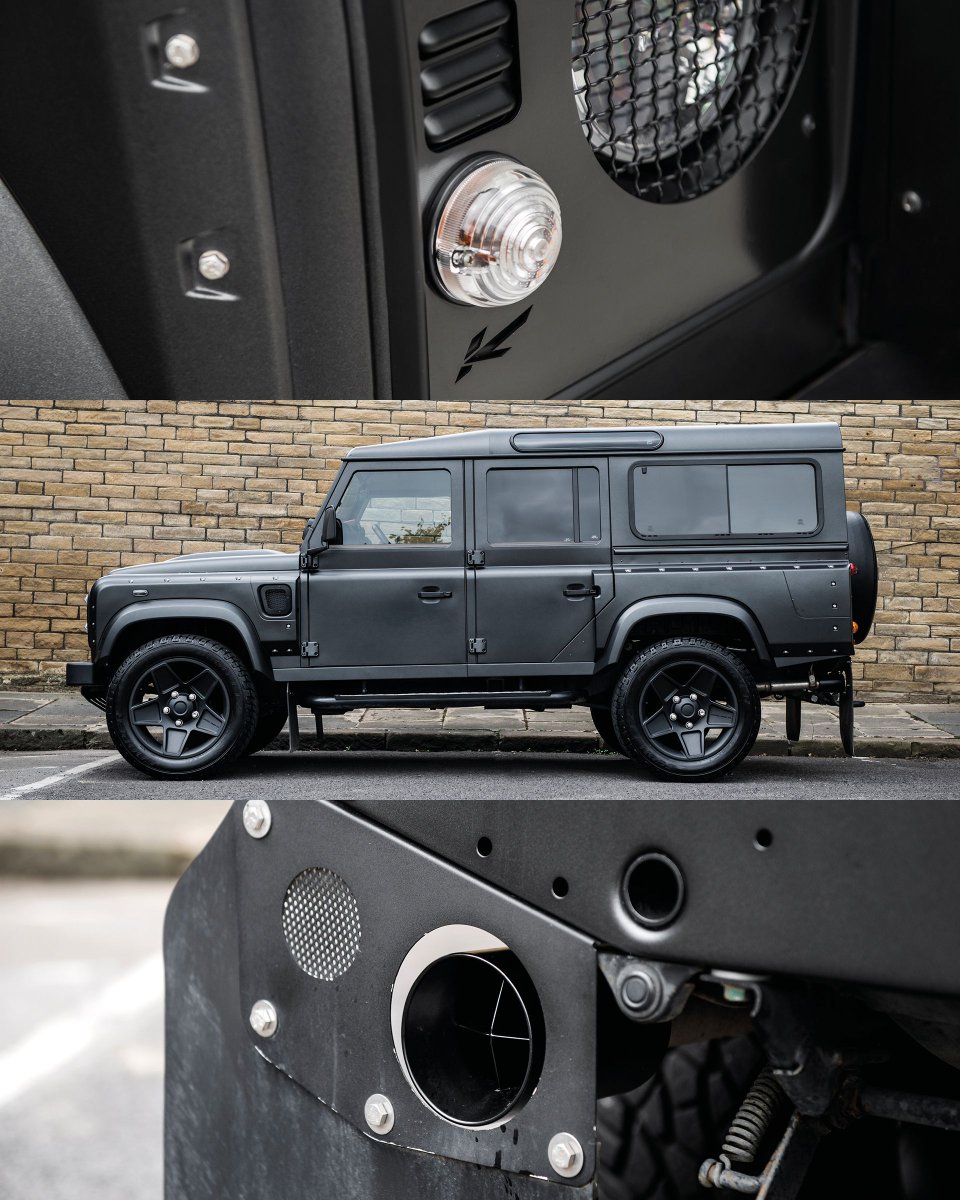 ChelseaTruckCo's tweet photo. VEHICLE FOR SALE: Land Rover Defender 90 Wide Track
Price: £64,999.00

Year: 2014
Mileage: 34,773
Engine: 2.2L TDCI

Exterior: Volcanic Rock Satin
Interior: Black Leather and Alcantara

Tel: +44 (0) 20 7751 4555
Mob: +44 (0) 77986 66600
WhatsApp: +447857748236

#defender110 https://t.co/CzmQH2VXya