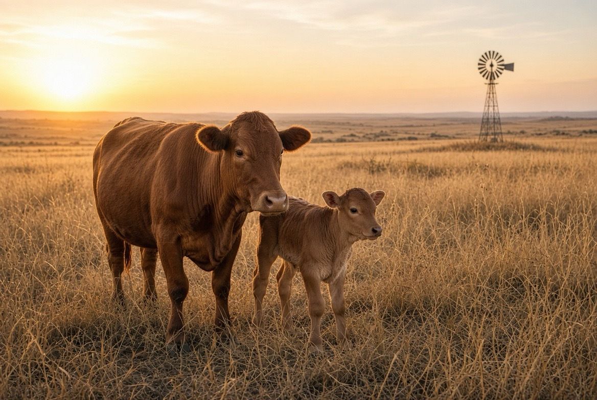 joelmotaung1's tweet photo. Bonsmara cows drop weight after calving. That’s normal. What isn’t normal is leaving them on the same ration as dry cows.
Own lucerne + maize + soya beats hoping the veld catches up.
#Bonsmara #CattleSA https://t.co/VDbvD5cMdp
