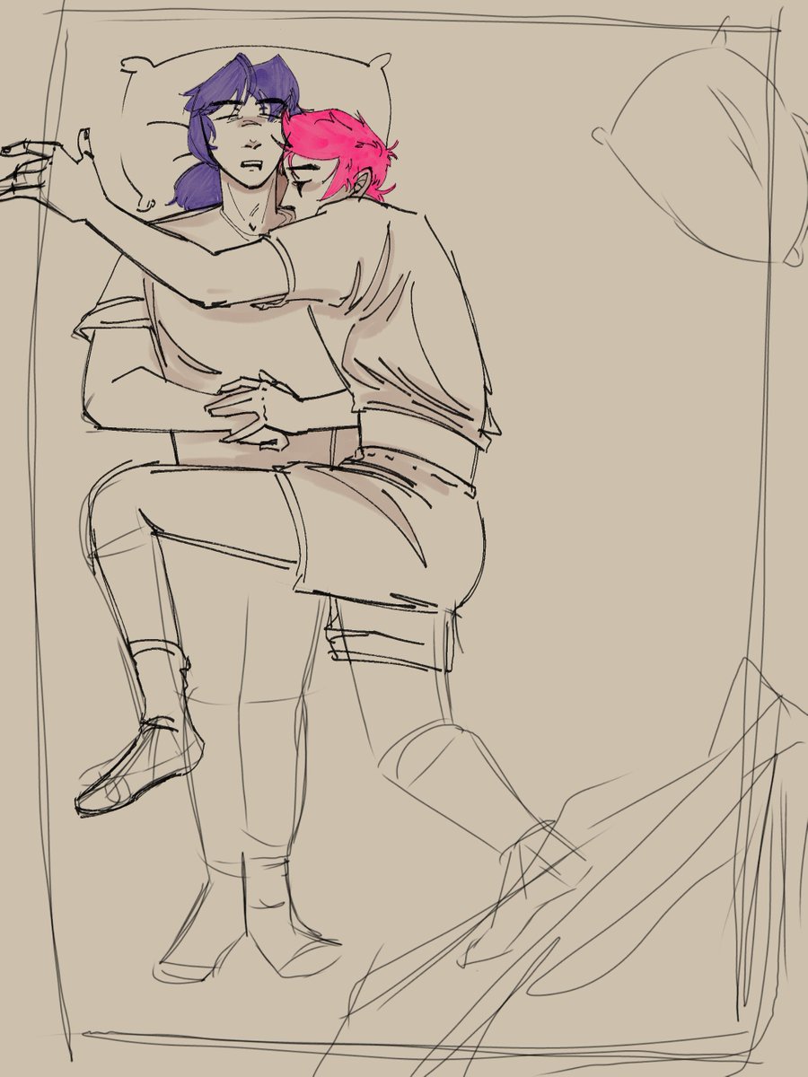 LolRatina12412's tweet photo. When compartes cama con tu compa 

Jejeje les dejo un dibujito que hice aburrido 
#chesfang #fang #chester #fanart #ship https://t.co/ez2Yr7LpYV