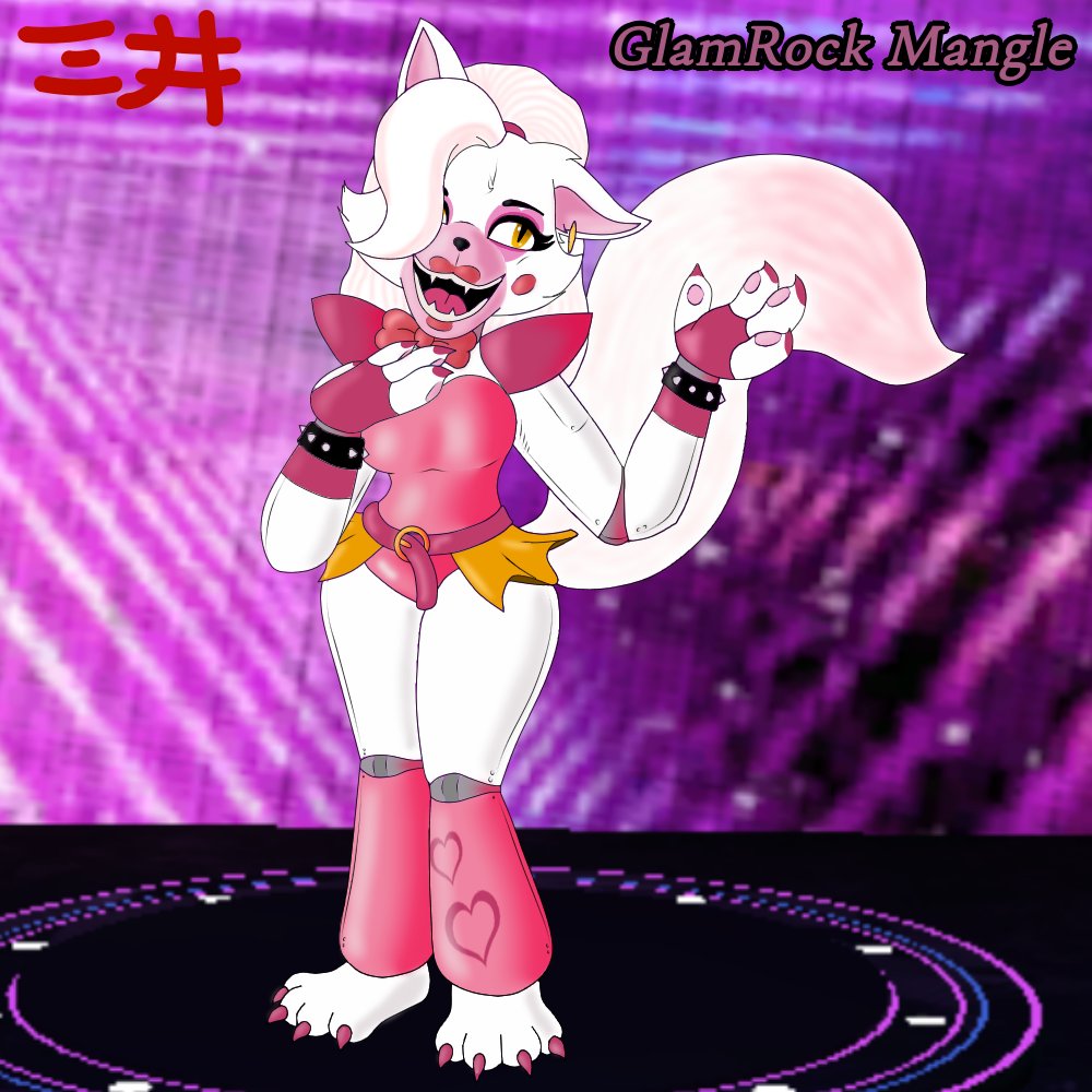 BunnieThe66571's tweet photo. Do not care about the hour! 

Take a Furry Glamrock Mangle

Requested by @Wingskaiser https://t.co/0BFmWgpS2n