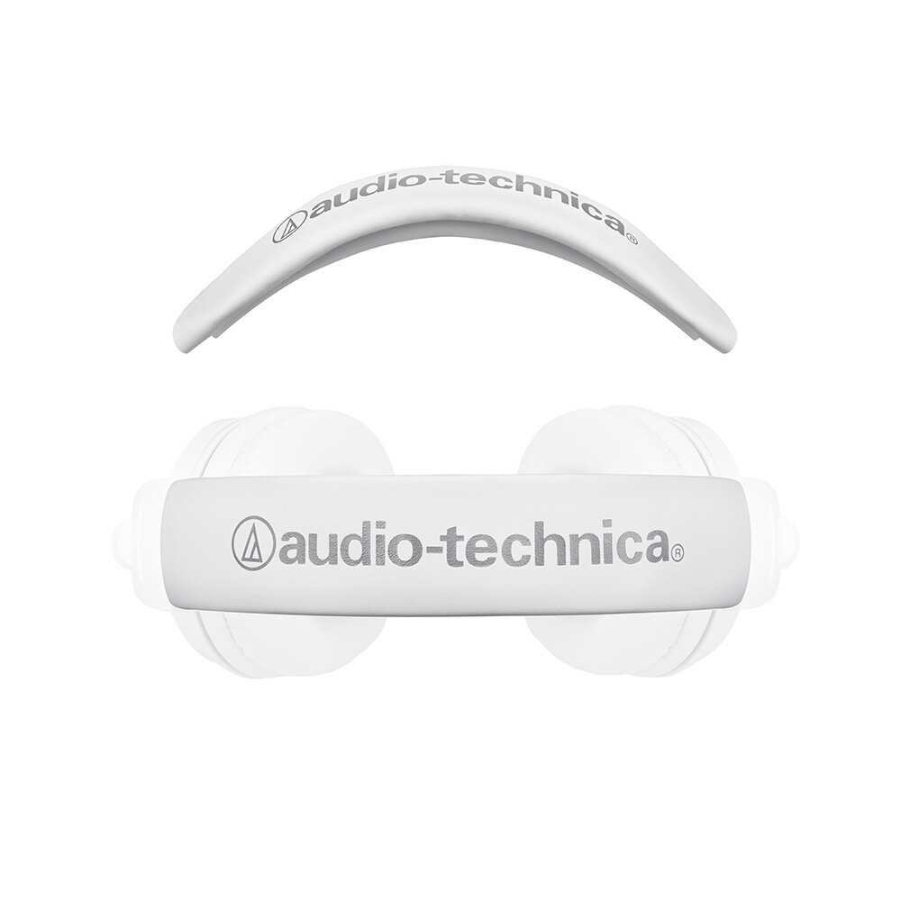 AudioTechnicaJP's tweet photo. お気に入りのモニターヘッドホン「ATH-M50x」を、もっと長く。

純正交換ヘッドバンド「HP-HBM50x」を10月2日（金）に発売します。

ヘッドバンド部分の劣化を手軽にメンテナンスし、本来のフィット感と外観を取り戻せます。

https://t.co/LR6ElbHlle https://t.co/hdfDdYijc1