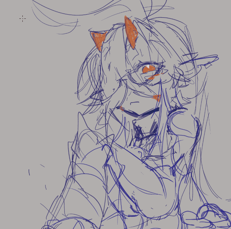 SH4RKPUNK's tweet photo. Twitch Panel Chibi WIP https://t.co/hG830sUpkW
