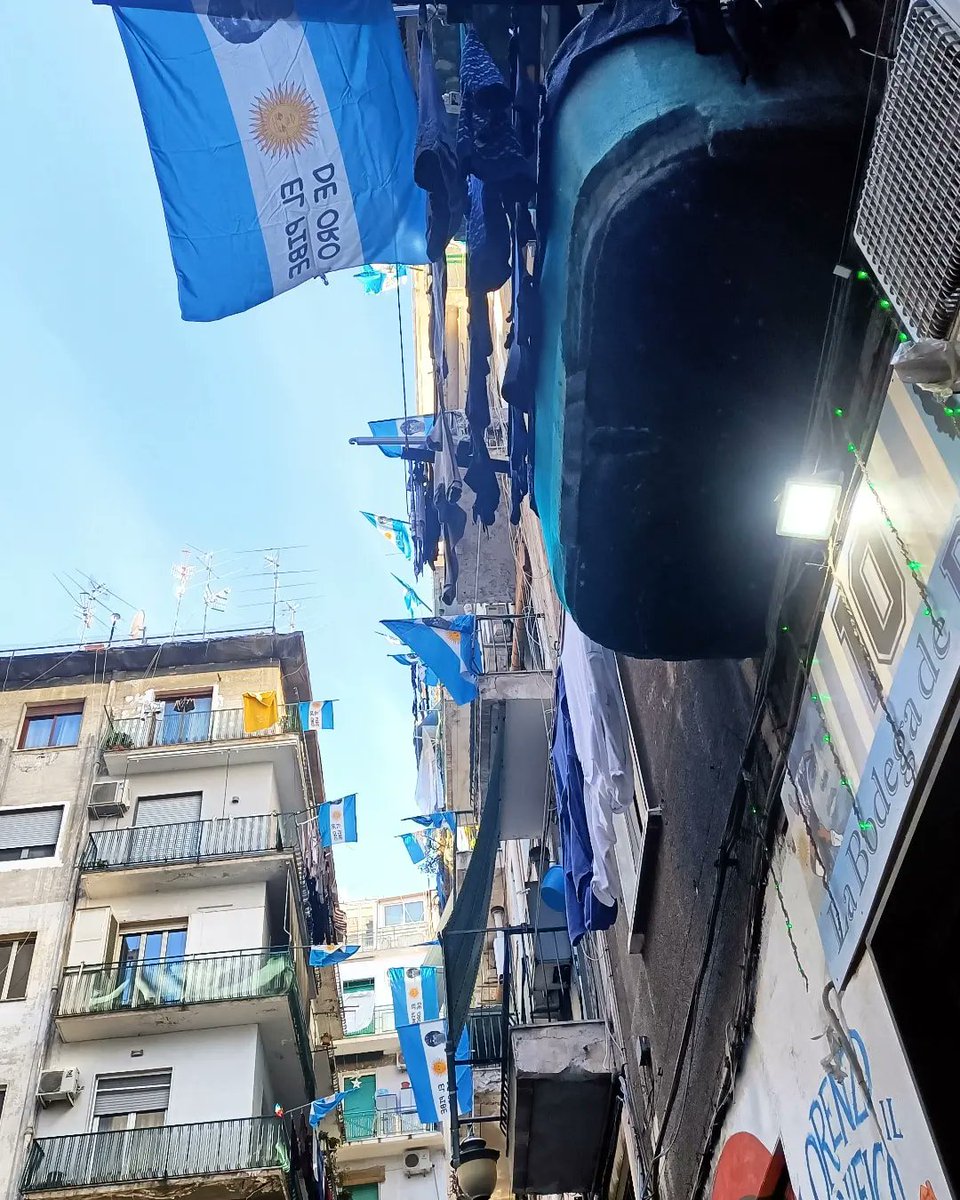 laun3r's tweet photo. Naples, Spanish Quarter, Maradona murals, and the city’s vibrant spirit. Sunday in Naples. https://t.co/jvQmuOZQKa