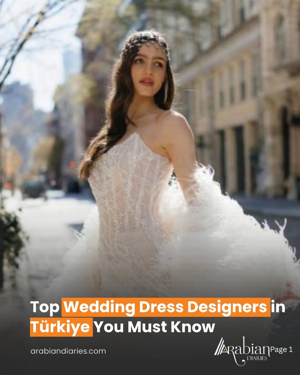 allebah's tweet photo. Türkiye’s bridal fashion scene blends heritage craftsmanship with modern couture, with designers like Nihan Peker, Dilek Hanif, Tarik Ediz, and AKAY creating unique, elegant wedding dresses. https://t.co/8S0dUyLe3m