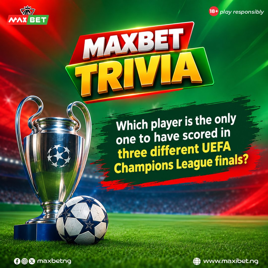 MaxBetNg's tweet photo. #Maxbet Wednesday #Trivia 
Guess the Player?
1️⃣ Follow @MaxBetNg 
2️⃣ Like and Rt this post
3️⃣ Type your Answer in comment section.
#Maxbetng #BBNaija #Olise #amen #Nwabali #SuperEagles https://t.co/MD3zwObx2j