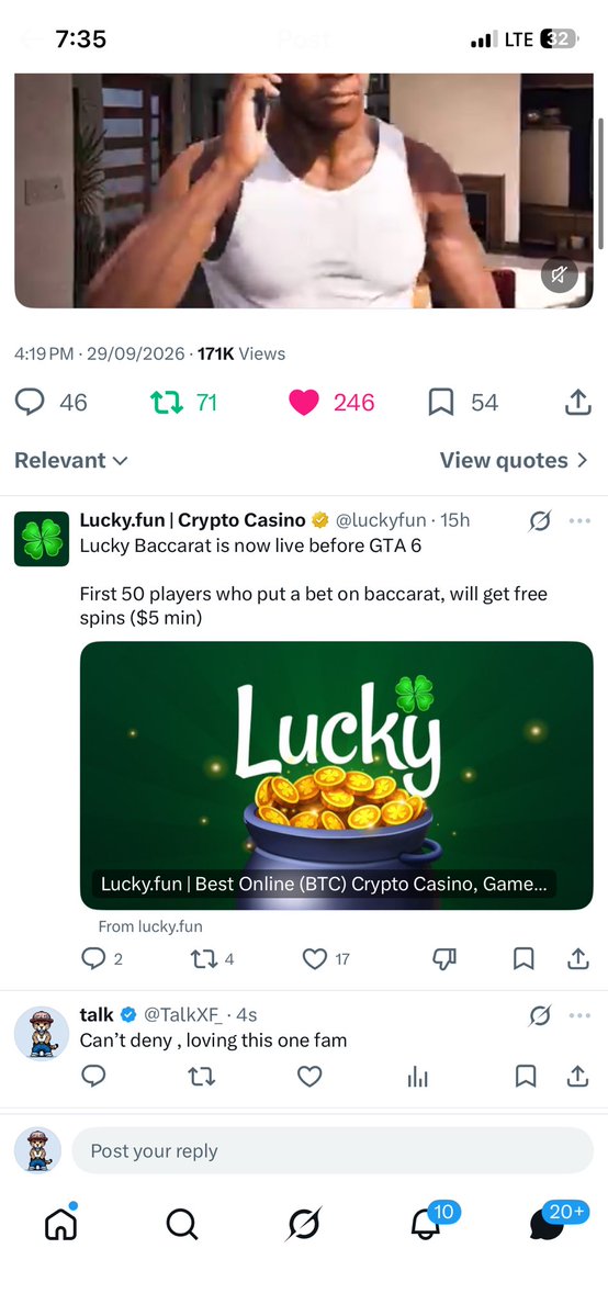 TalkXF_'s tweet photo. @luckyfun Appreciate this opportunity.

Lucky Username: topboyrg

@Kizzyxbtt @A_2ice_ https://t.co/5wwie20B4t