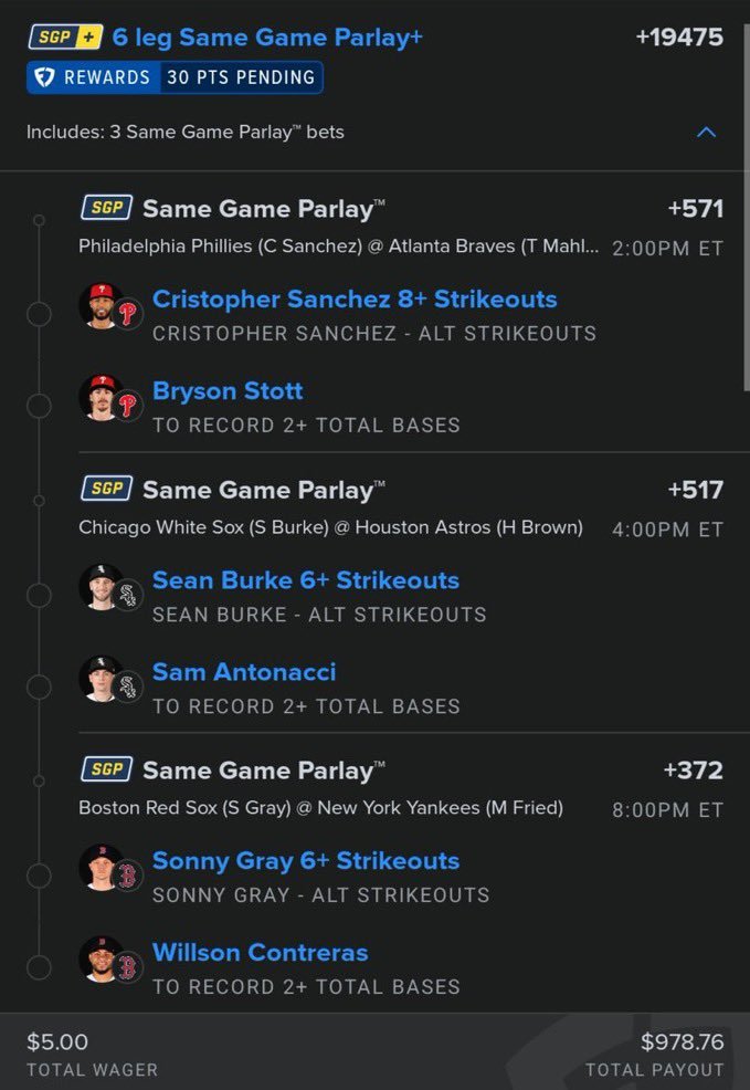 JudgmentParlays's tweet photo. ACUÑA KILLED +10,000 YESTERDAY. RUNNING IT BACK. 🔥

+19,000 🚀
@Playbook https://t.co/JtYJKl8KBB