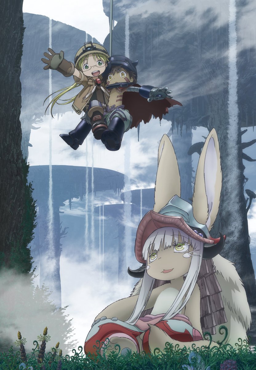 miabyss_anime's tweet photo. #ABEMA【無料ビデオ2週間】
TVアニメ第1期『#メイドインアビス』
第1話～第13話 一挙配信！

📅10月4日(日) 22:00～翌5:00

第1話のタイトルクレジットから、
アビスの世界に引き込まれること間違いなし！
ナナチの登場は第10話から🐰
https://t.co/jagUIciKXo https://t.co/UN6g4FKwJZ