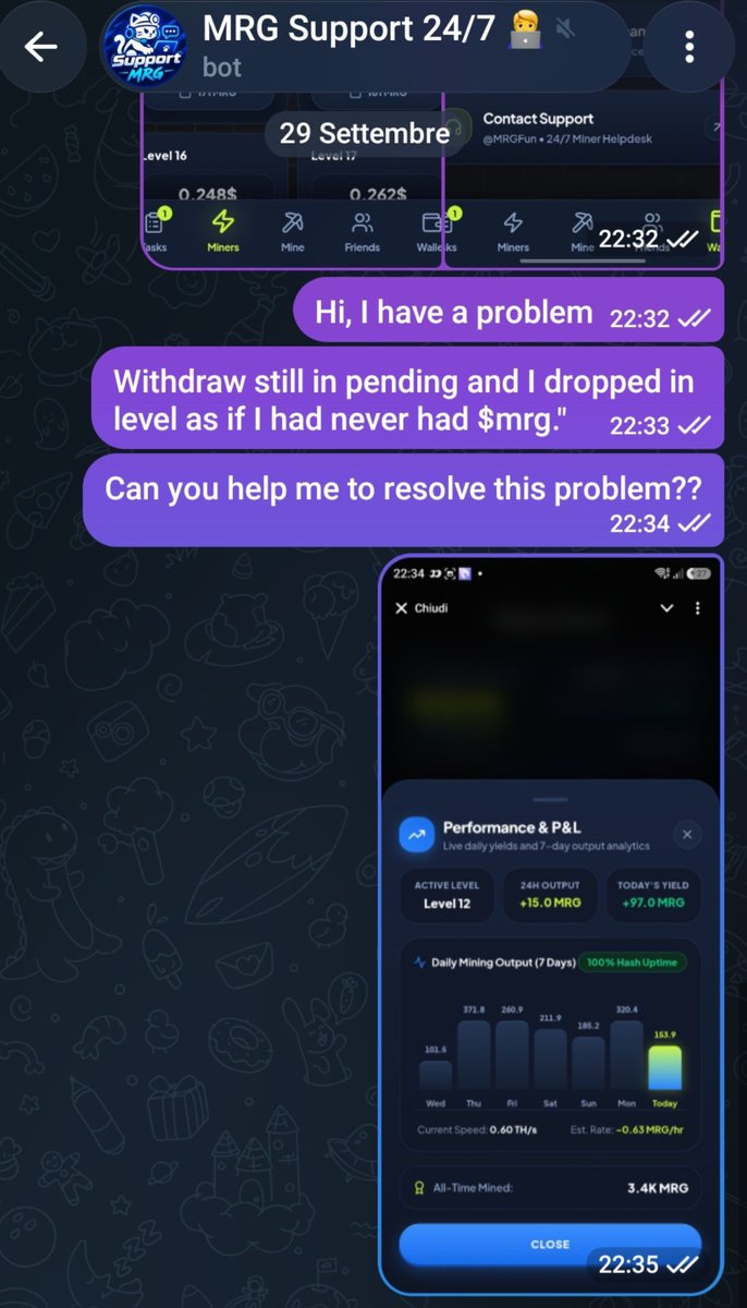 OnChainDataN's tweet photo. @MRG_Miner @MRG_Miner Can you help me to resolve this??? https://t.co/eAjzJhk7FT