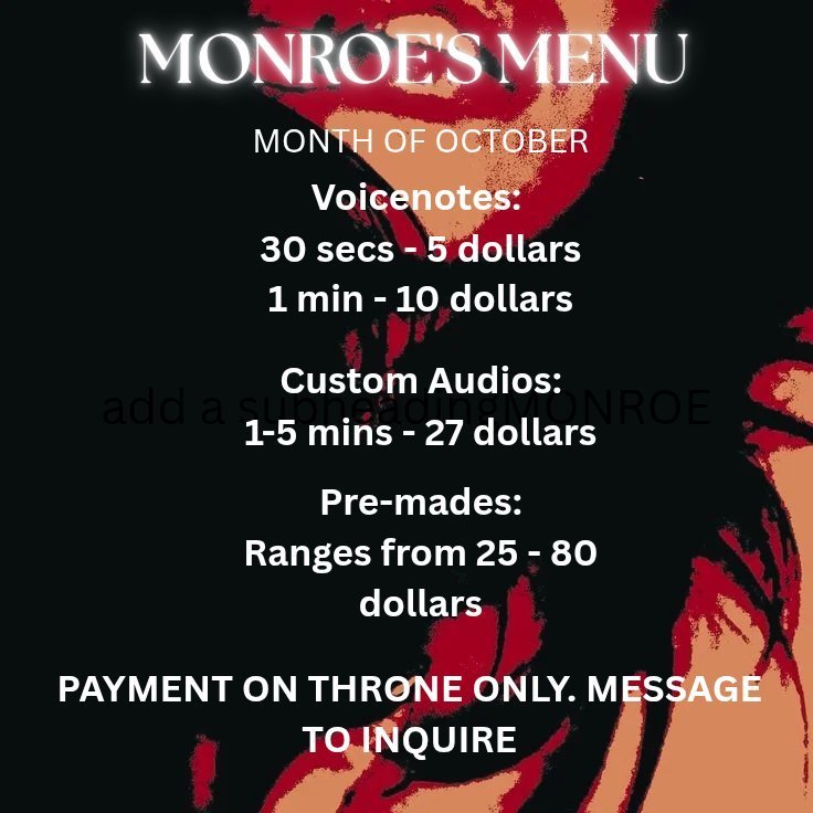 monrouge_'s tweet photo. :¨ ·.· ¨:
`· .  @monrouge_ 's #moothunt day 2 .ᐟ.ᐟ ☆彡

ᯓ★ 20 - she/her
ᯓ★ i sell audios - faceless! - menu below!
ᯓ★ aroace - filipino
✩°｡⋆      ♡ and ↻ to be moots .ᐟ　⸝⸝　 .ᐟ     ⋆｡°✩

 #promotwt #nsfw https://t.co/DJJLHGAllV