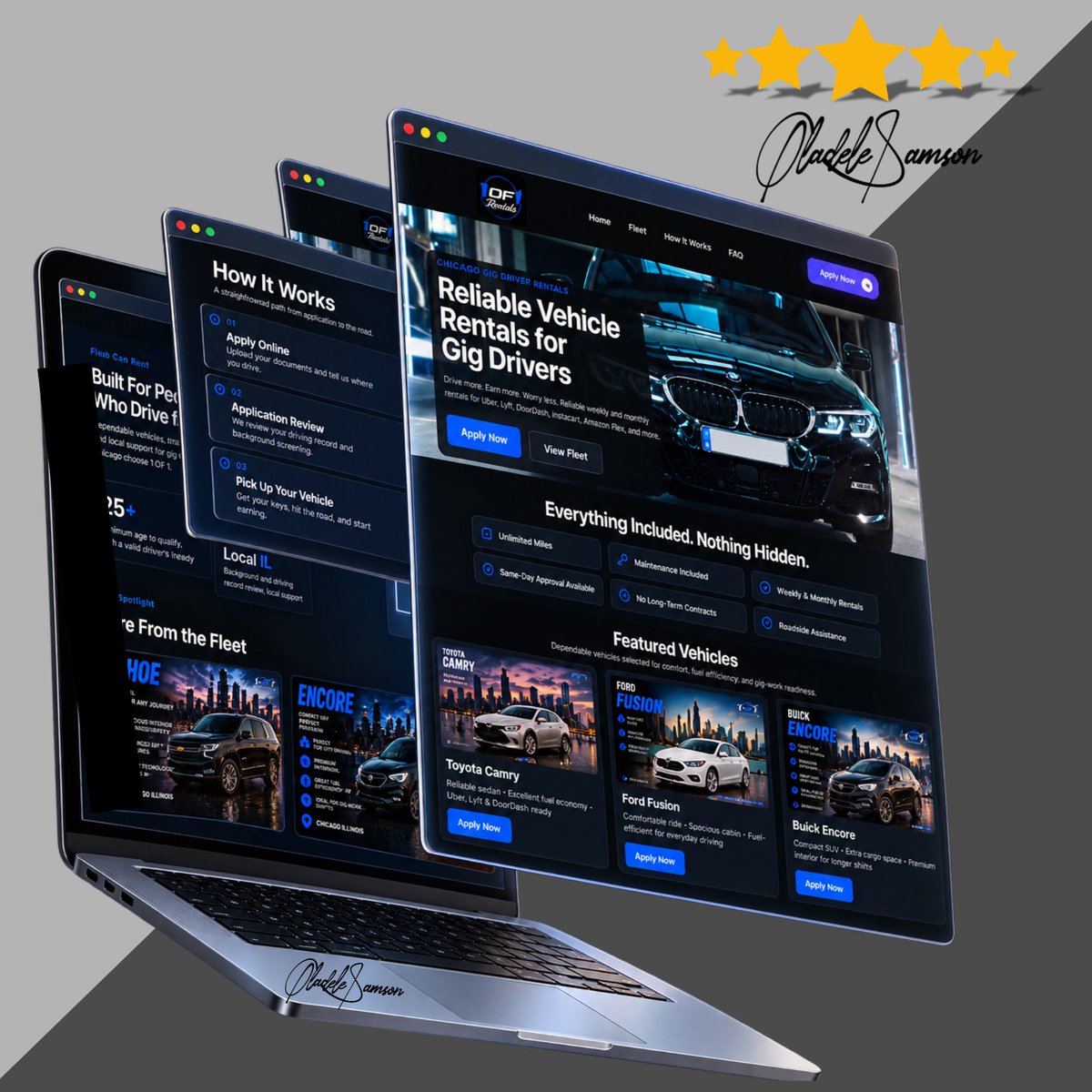 oladele34691's tweet photo. 🚀 NEW PROJECT COMPLETED: High-Converting Car Rental Website

💻 Need a new website, landing page, redesign, or automation? DM me — let’s build it.

#WebDesigner #WebsiteDesigner #WebDeveloper #WebsiteDeveloper #WebDesign #WebsiteDesign #CarRentalWebsite #CarRental #BusinessWeb https://t.co/Zb41zqMsE9