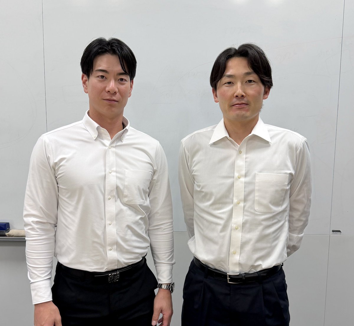 JPBPA_Press's tweet photo. 本日、NPB事務局にて事務折衝が行われました。
源田壮亮副会長、松本剛副会長が出席いたしました。
#日本プロ野球選手会 https://t.co/uTW8MTSexL