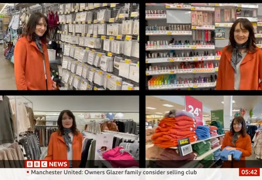 christine3880's tweet photo. Look, everyone! Budget Fashionista on BBC World News! https://t.co/7bggg6RWst
