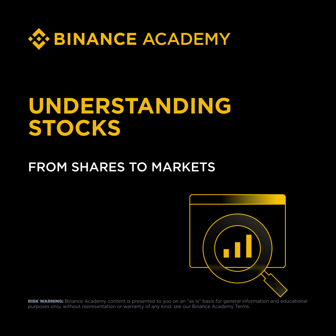 BinanceAcademy's tweet photo. 🎓 Stocks are the language the modern economy speaks, our new course Understanding Stocks teaches you to read it.

Learn, share the certificate, and win Binance swag! 
Campaign period: Sep 30 – Oct 11, 2026
🔸 Complete the course & earn your certificate: https://t.co/MRhgjmZeBq
🔸 Follow @BinanceAcademy on X
🔸 Share your certificate with #BinanceAcademyCourse
🔸 Fill in the shipping info: https://t.co/iqHlFLVy9M
🔸 Wait for results!

10 winners will be selected on Oct 12, 2026 — chosen based on creativity and relevance in sharing their certificate and learning journey. 
Make your post stand out. 🏆

Note: Campaign unavailable in certain regions due to compliance requirements.