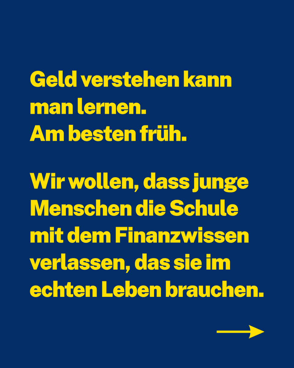 FDPFraktionNRW's tweet photo. Wir können es nicht oft genug sagen. Also haben wir’s einfach oft genug hingeschrieben. 👀

Über Geld reden ist gut. Geld verstehen noch besser. Deshalb wollen wir Finanzwissen in NRW stärken – von Steuern und Versicherungen bis zum Sparen und Investieren.

Finanzwissen schafft mehr Freiheit für eigene Entscheidungen. 💸