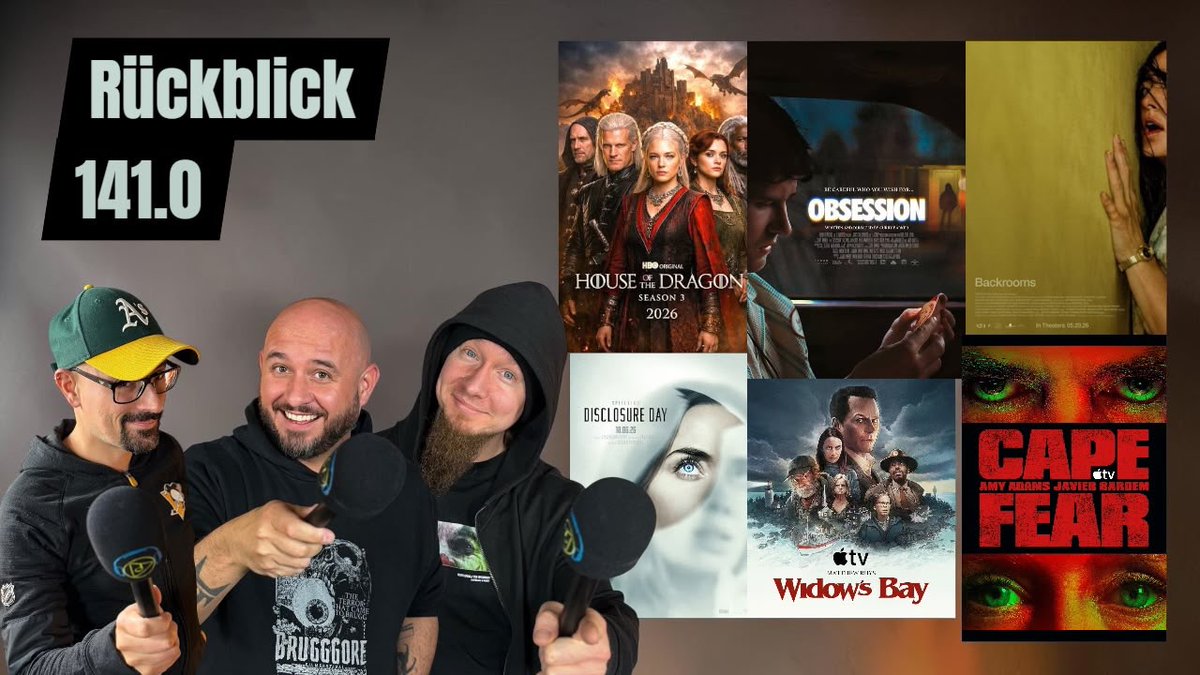 memet_genc's tweet photo. Review 141. 0 featuring Obsession, Backrooms, Disclosure Day, House of the Dragon, and more! Likes, subscriptions, and kind comments are always welcome. https://t.co/NfWFP0LI0t