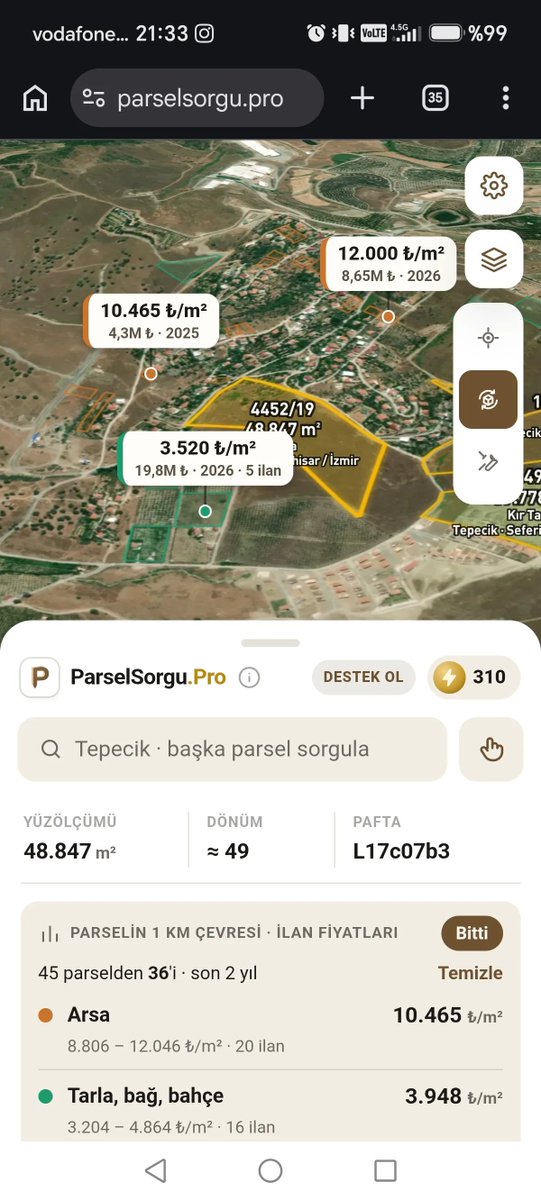ahmetarslan's tweet photo. #Arsa / #arazi almadan önce bu sitede ücretsiz sorgulama yapın (Üyelik gerekmiyor.)

https://t.co/ORaAxqmqRd

➡️Varsa parselin geçmiş ilanlarını görün

➡️1km çapındaki emsallerin parsel bazında ilan verilerini inceleyin

➡️İmar haritalarında parselin nerede kaldığını analiz edin https://t.co/jUE9GTCjfW